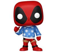 Figurine Funko POP Marvel Holiday Deadpool Rouge 9 cm
