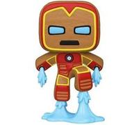 Funko Pop! Marvel: Holiday - Iron Man - Marvel Comics - Figurine en Vinyle à Collectionner - Idée de Cadeau - Produits Officiels - Jouets pour Les Enfants et Adultes - Comic Books Fans