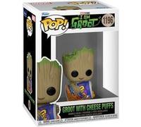 Funko Pop! Marvel: Guardians of The Galaxy - Groot - 1/6 Odds for Rare Chase Varianteese Puffs - Groot Shorts - Figurine en Vinyle à Collectionner - Idée de Cadeau - Produits Officiels - TV Fans