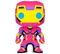 Figurine Funko POP Marvel Iron Man Black Light Exclusive Rose 9 cm