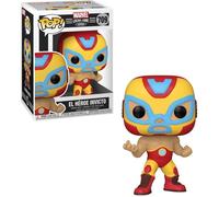Funko - Figurine Pop Vinyl - Iron Man - Marvel Lucha Libre 3,75"