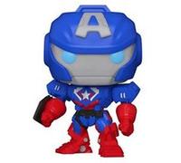 Figurine Funko Pop Marvel Mech Captain America Multicolore G