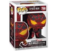 Funko – Figurine Pop Vinyle – Marvel Spider-Man Miles Morales S.T.R.i.k.e. Suit – 9,5 cm