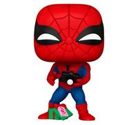 Figurine Funko Pop Marvel Spider-Man with Gift Rouge 9 cm