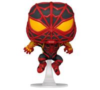 Figurine Funko POP Marvel Spiderman Miles Morales S.T.R.I.K.E. Suit Rouge 9 cm