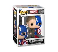 Figurine Funko Pop Marvel Split Captain America Steve Rogers