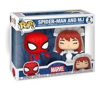 Funko – Figurine Pop! Marvel Superhero Couples Spider-Man & Mary Jane – Pack de 2 – Vinyle