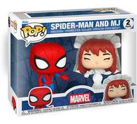 Figurine Funko Pop! Marvel Superhero Couples Spider-man Et Mary Jane 2pk