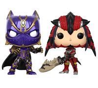 Figurine Funko Pop Games Marvel vs Capcom Infinite Black Panther et Monster Hunter NC G