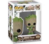 Figurine Funko Pop Marvel We Are Groot Iron Man G