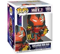 Figurine Funko Pop - Marvel What If...? N°1463 - Sakaarian Iron Man - 15 Cm (58647)