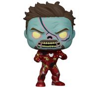 Figurine Funko POP Marvel What If Zombie Iron Man Rouge 9 cm
