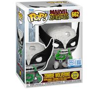 Funko Figurine Pop! Marvel Zombies Wolverine Noir et blanc phosphorescente exclusive