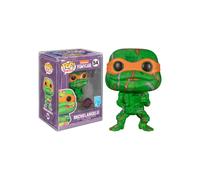 Figurine Funko Pop Michelangelo Artist With Pop Protector / Les Tortues Ninja / Funko Pop Animation 54 - Exclusive Special Edition