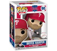 Figurine Funko Pop - Mlb : Ligue Majeure De Baseball N°90 - Bryce Harper (72213)