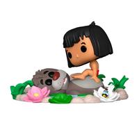 Figurine Funko Pop Moment Disney El Libro de la Selva Baloo & Mowgli Multicolore TU