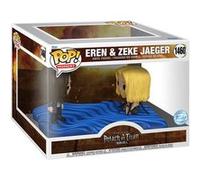 Figurine Funko Pop - L'attaque Des Titans (Snk) N°1460 - Eren Et Zeke Jaeger - Moment (73985)