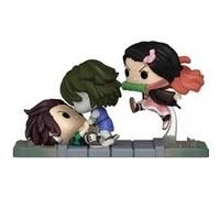 Figurine Funko Pop! Moments - Demon Slayer - Tanjiro & Nezuko Vs. Temple Demon G