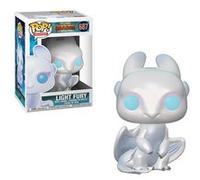 Funko Pop How To Train Your Dragon 3 Light Fury Figure Blanc