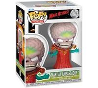 Funko Pop! Movies: Mars Attacks - Alien Leader Leader - Mars Attacks Film - Figurine en Vinyle à Collectionner - Idée de Cadeau - Produits Officiels - Jouets pour Les Enfants et Adultes