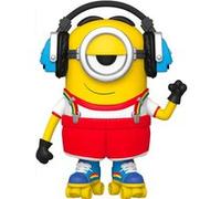 Figurine Funko Pop Movies Minions 2 10" Roller Skating Stuart Multicolore G