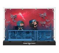 Funko Pop! Moments Deluxe: Stranger Things - Dustin, Eddie and The Demobats - Phase Three- Figurine en Vinyle à Collectionner - Idée de Cadeau - Produits Officiels - TV Fans