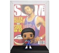 Funko Pop! NBA Cover: Slam - Allen Iverson Iverson - Figurine en Vinyle à Collectionner - Idée de Cadeau - Produits Officiels - Jouets pour Les Enfants et Adultes - Sports Fans