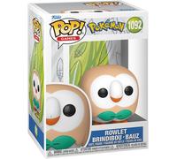 Funko Figurine POP! Rowlet (Brindibou) – 9 cm Beige – Collection officielle Pokémon