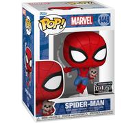 Funko Spider-man &buddy! Movies Vinyl Figures Spidey With Sandwichdog Figure 9 Cm Rouge Enfants