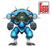 Figurine Funko Pop! N°177 - Overwatch - Twin Pack D. Va - 15 cm - Et Meka bleu Bleu G