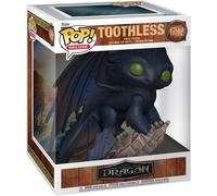 Funko Figurine vinyle Toothless Deluxe 16 cm Bleu Enfants