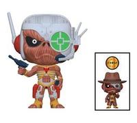 Funko Pop! Figurine vinyle – Iron Maiden Skeleton Eddie (Somewhere in Time) – variante chase rare 1/6
