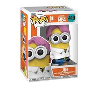 Funko Pop Rocks: Minions X BTS - Jin - BTS + Minions - Figurine en Vinyle à Collectionner - Idée de Cadeau - Produits Officiels - Jouets pour Les Enfants et Adultes - Movies, Music Fans