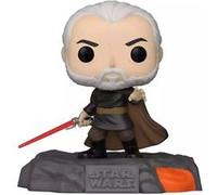 Figurine Funko Pop! N°522 - Star Wars - Rssv1- Comte Dooku (gw) Blanc G