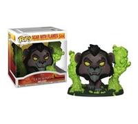 Figurine Funko Pop! N°544 - Le Roi Lion - Scar Avec Des Flammes G