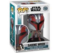 Figurine Funko Pop! N°750 | Ahsoka | Sabine Wren Avec Sabre Laser Or G
