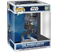 Funko Pop! Rides Deluxe Figurine vinyle Star Wars The Mandalorian et Grogu AT-RT