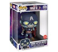 Funko Pop Marvel What If Zombie Captain America Exclusive 25 Cm Multicolore