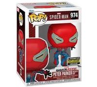 Figurine Funko Pop! N°974 - Marvel - Spider-man 1 - Peter Parker (velocity Suit) Or G