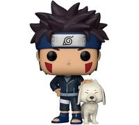 Figurine Funko POP Naruto Shippuden Kiba with Akamaru Bleu 9 cm