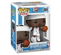 Funko Pop! Figurine en vinyle Shai Gilgeous-Alexander (Thunder) – NBA – SG-A (Home)