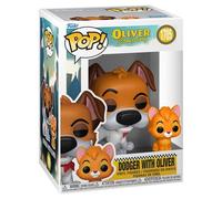 Figurine Funko Pop - Oliver Et Compagnie [Disney] N°1705 - Roublard Avec Oliver [Avec Chase] (90329)