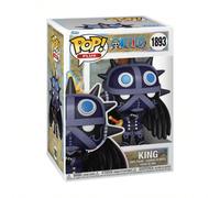 Figurine Funko Pop One Piece King Vinyl #1893, modèle de collection d'anime, statue décorative, jouet, cadeau pour les fans et les collectionneurs de figurines d'animation Taille UniquePolychlorures d