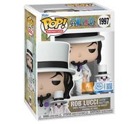 Figurine Funko Pop - One Piece N°1997 - Rob Lucci Avec Hattori [Avec Chase] (87245)