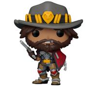 Figurine Funko POP Overwatch 2 Cassidy Gris 9 cm