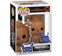 Figurine Funko Pop - Pinocchio Guillermo Del Toro (Netflix) N°1299 - Pinocchio Et Cricket (67388)
