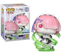 Funko Figurine Pop Plus Re:Zero Starting Life in Another World – Ram – Wind Magic – Glow