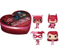 Figurine Funko Pop Pocket ! Dc Valentine Box 4pc