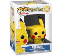 Figurine Funko Pop! - Pokémon Pikachu Assis - Vinyle