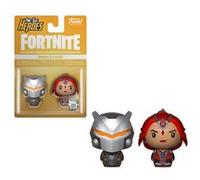 Funko - Figurine Pop Fortnite Omega et Valor - Pack de 2 Pint-Sized Heroes Vinyle 4 cm